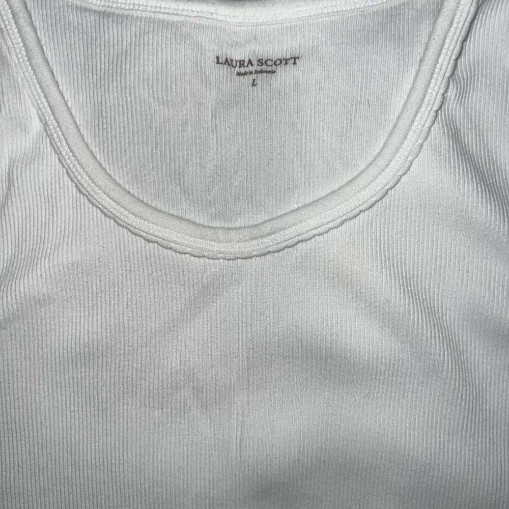 Womens Tank Top Bundle Lot 10 Pc Summer Basic Tops L large Mixed Brands shirt lo - Picture 4 of 10